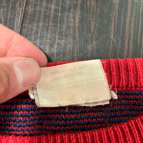 Vintage Chorus Line Womens Acrylic Sweater Large - Picture 2 of 4